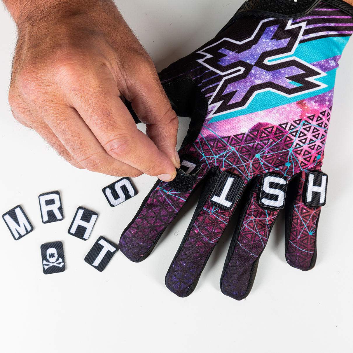 Starry Sky Series Racing Gloves