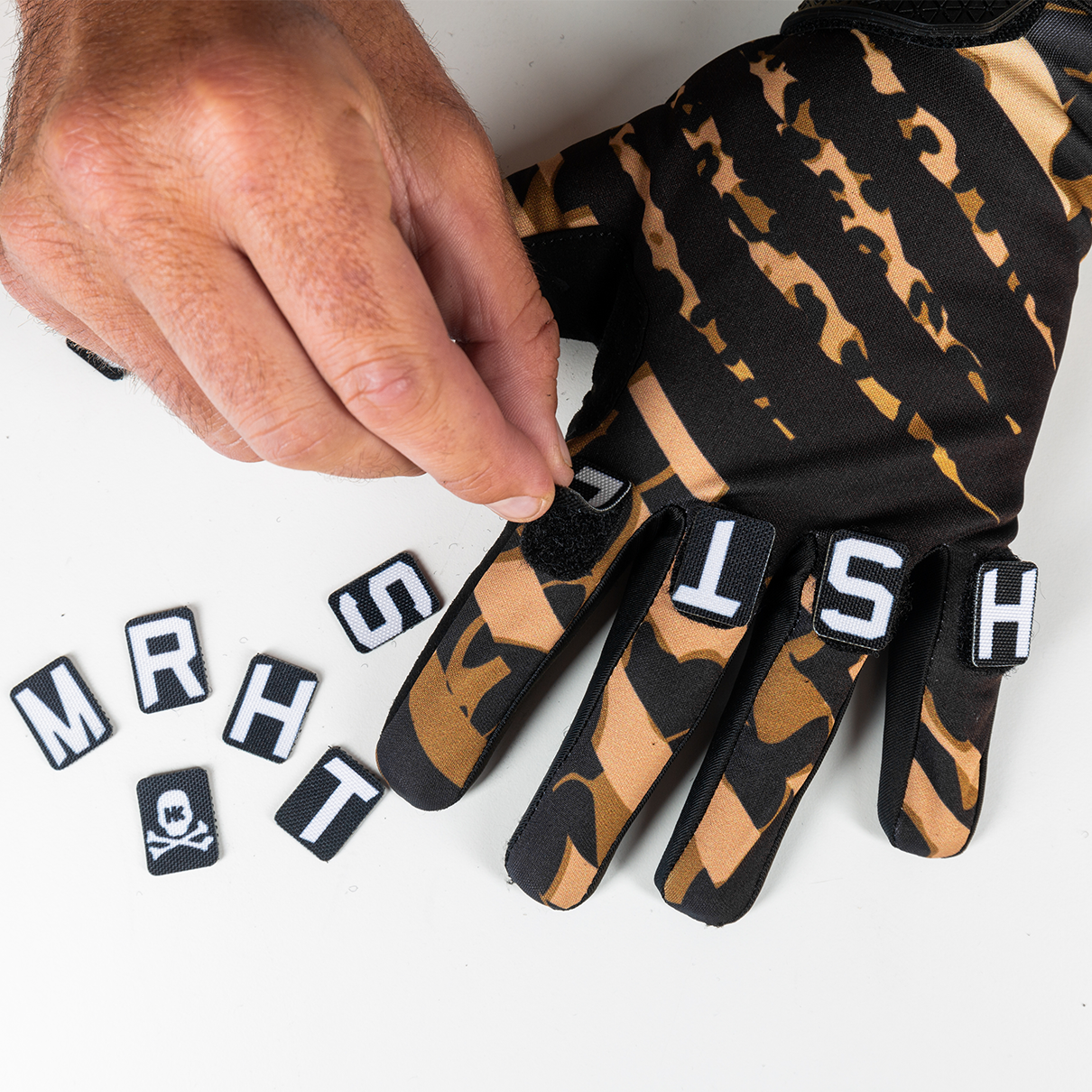 Motorcycle Gloves - Leopard King