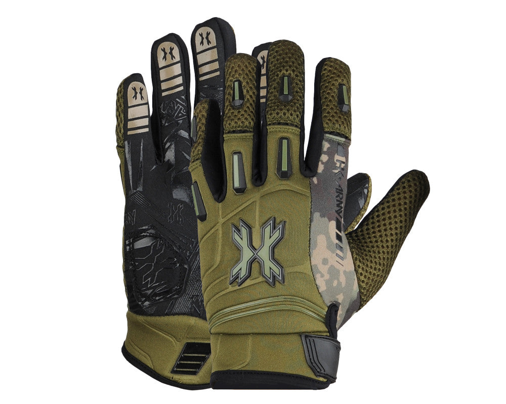 Olive drab gloves (full finger)