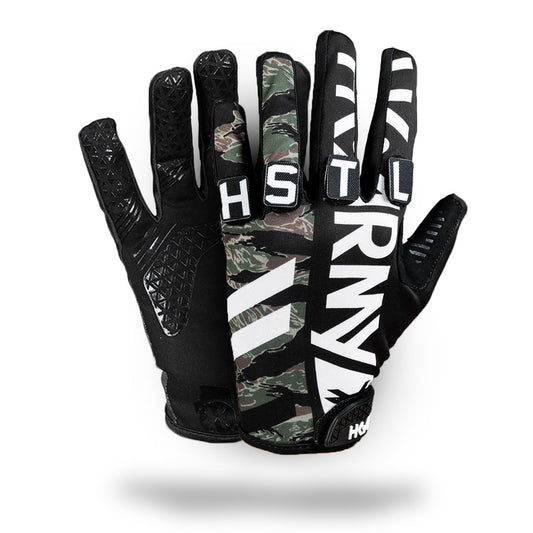 Motorcycle Gloves - Tiger stripes