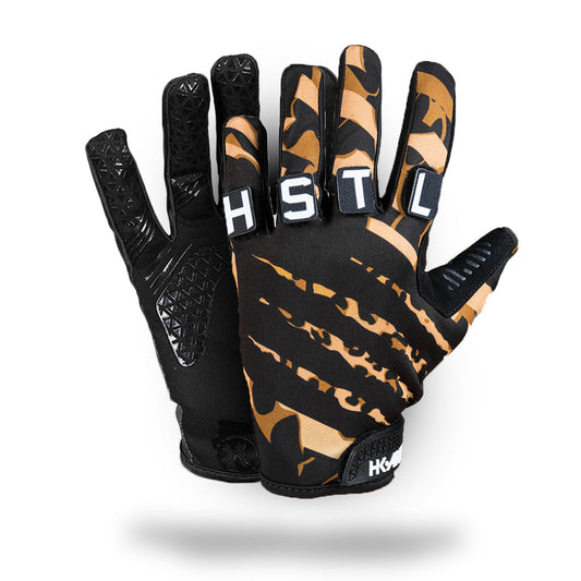 Motorcycle Gloves - Leopard King